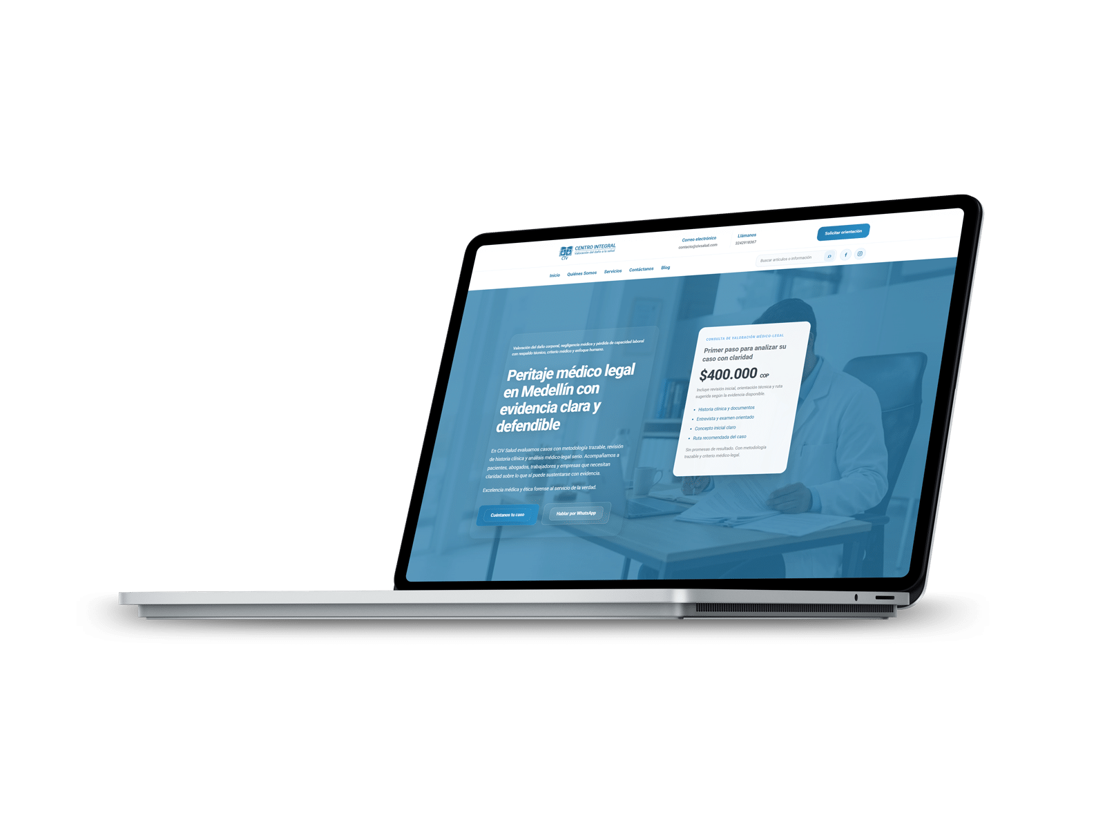 Mockup Diseño Web Gráfico Yus