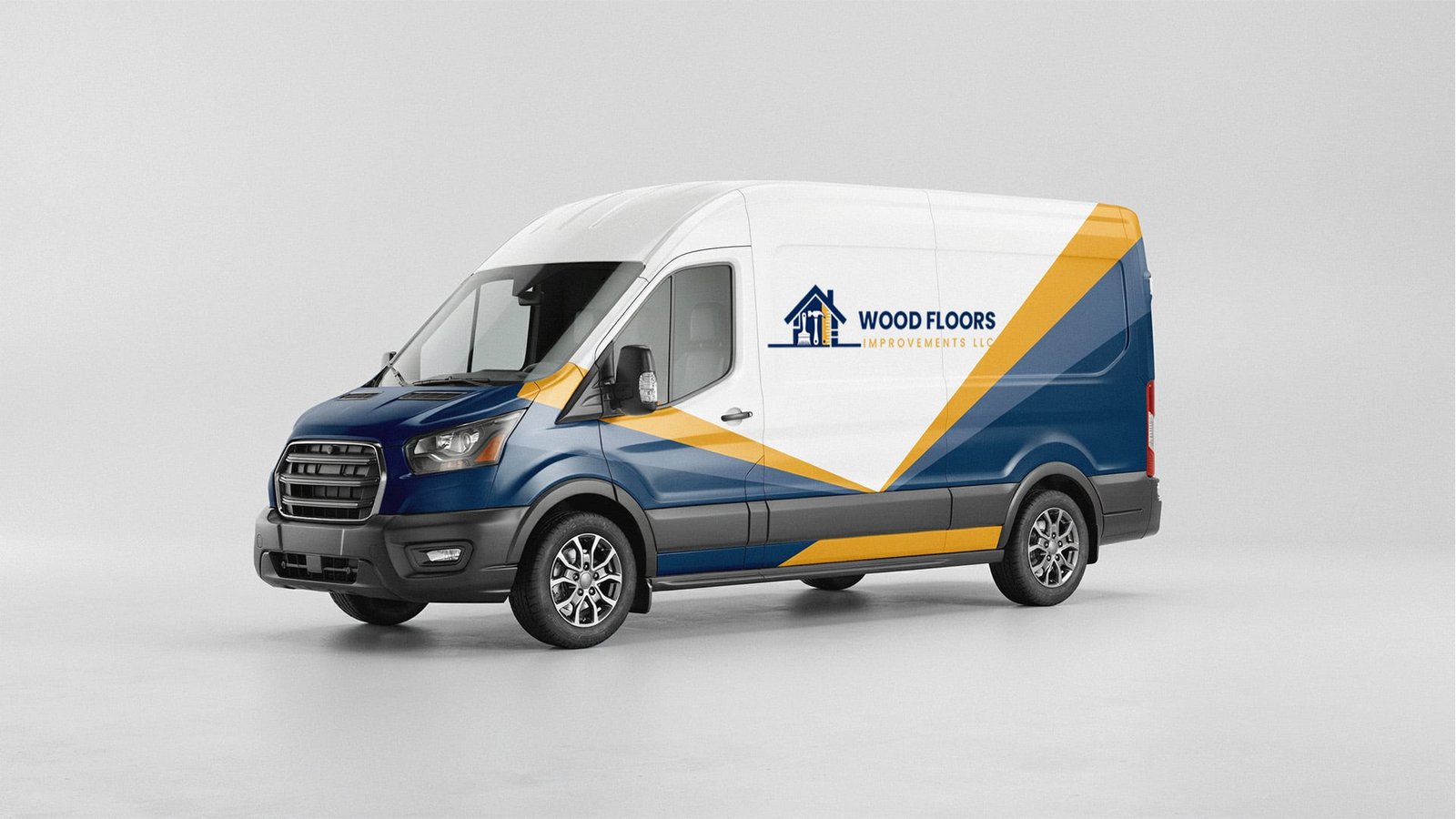 Branding vehicular para Wood Floors Improvements LLC en Estados Unidos