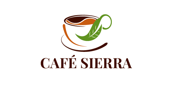 Logo de Café Sierra, cliente de Gráfico Yus