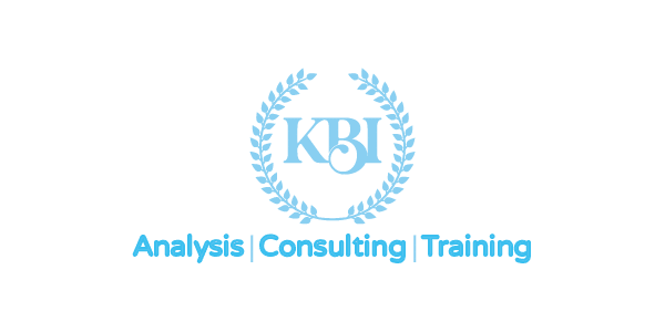 Logo de KBI, cliente de Gráfico Yus