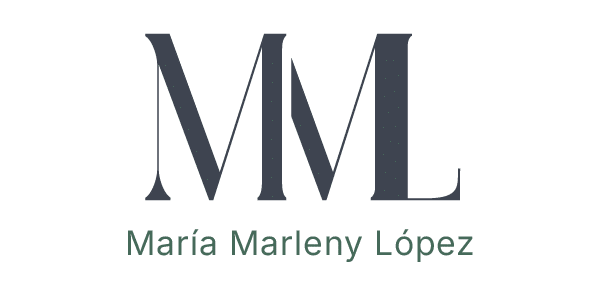 Logo de María Marleny López, cliente de Gráfico Yus