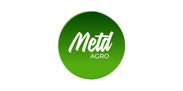 Logo de METD Agro, cliente de Gráfico Yus